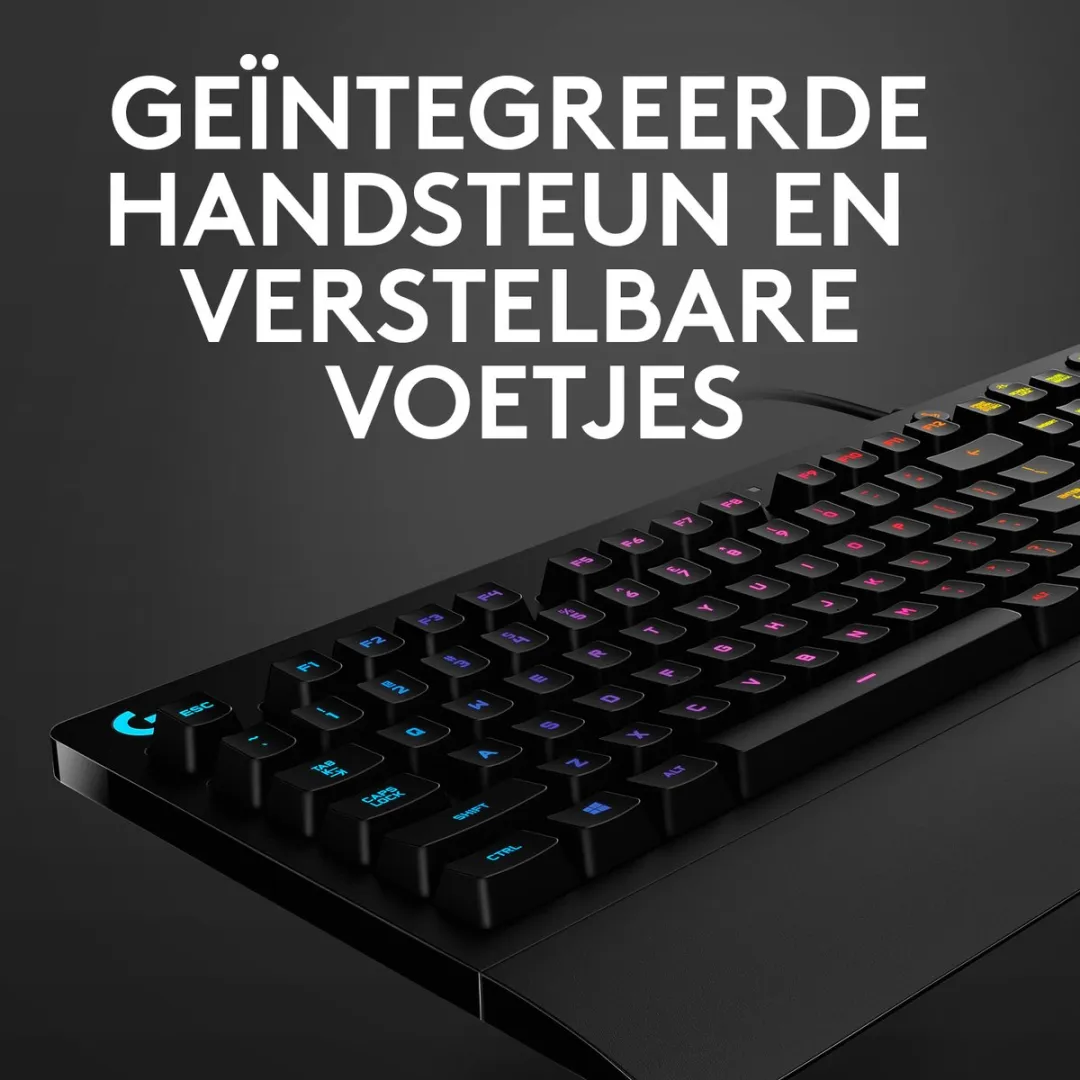 Logitech G G213 Prodigy Bedraad Toetsenbord - Zwart