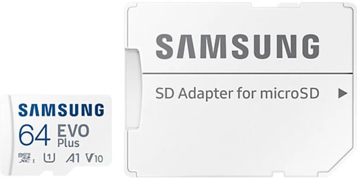 Samsung EVO Plus Micro SD 64GB - Incl. Adapter