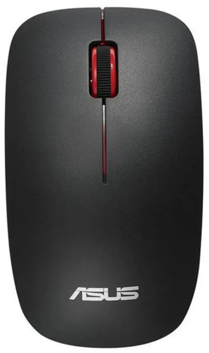 ASUS WT300 RF Draadloze Ambidextrous Muis 1600 DPI - Zwart/Rood