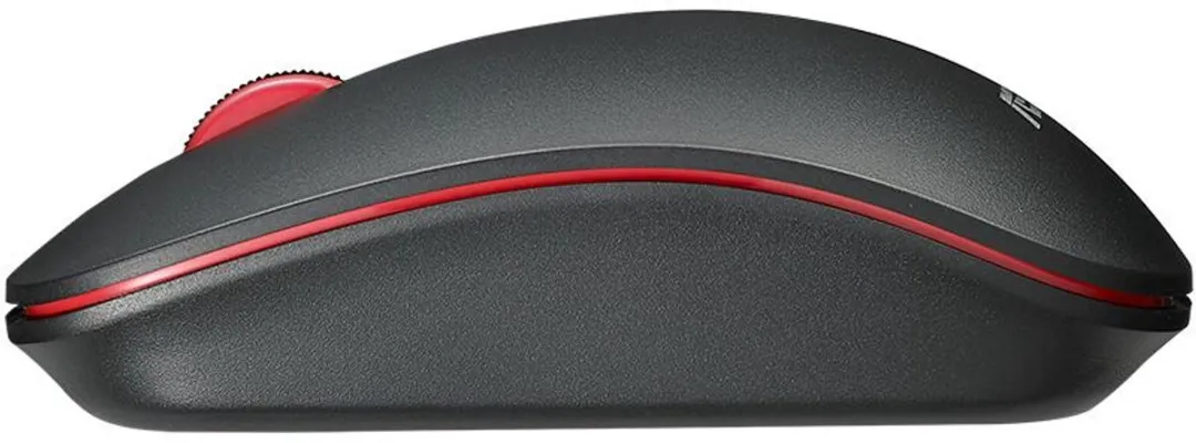 ASUS WT300 RF Draadloze Ambidextrous Muis 1600 DPI - Zwart/Rood