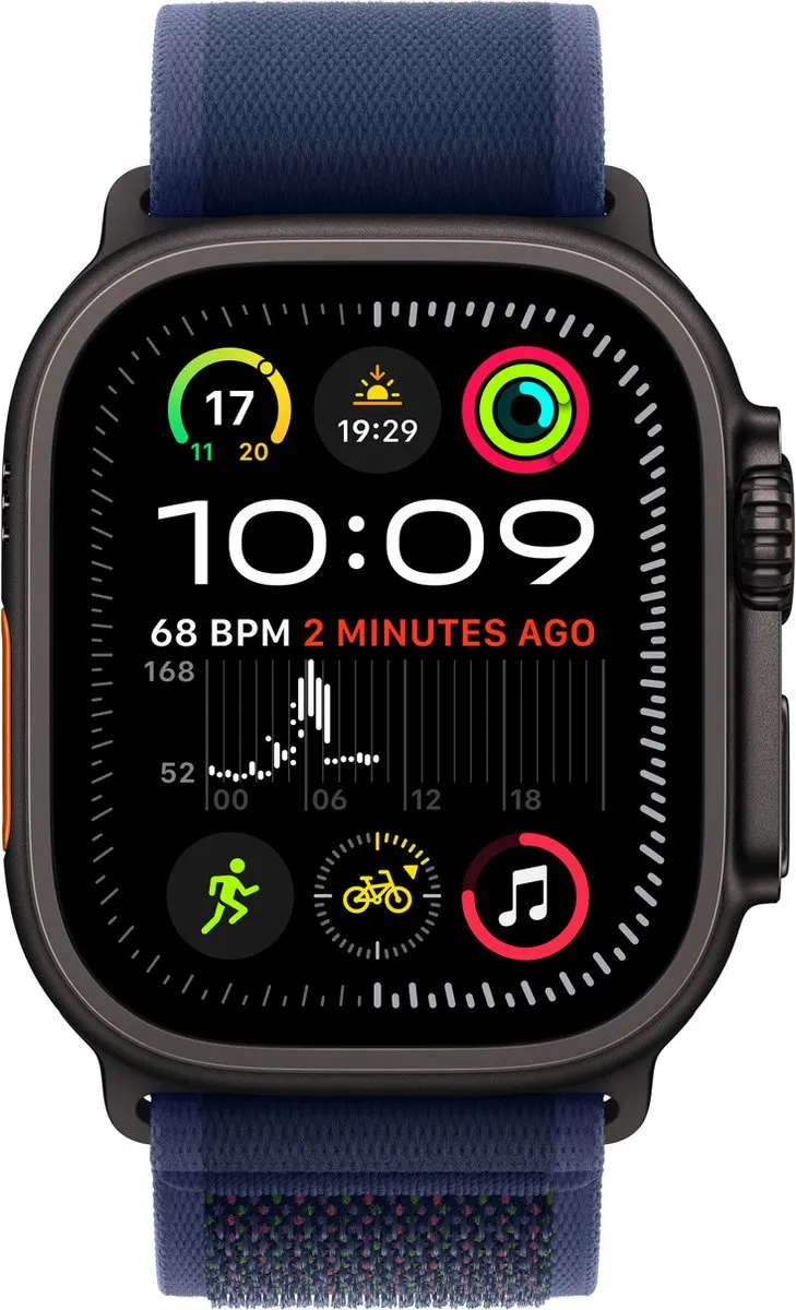 Apple Watch Trail Loop 49mm - Blauw - S/M