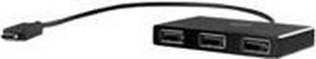 HP Z6A00AA USB-C Hub - 3 Poorten USB 3.2 Gen 2 - Zwart