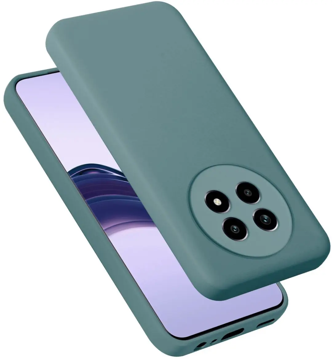 Cadorabo Hoesje geschikt voor Realme 13 PRO 5G in LIQUID GROEN