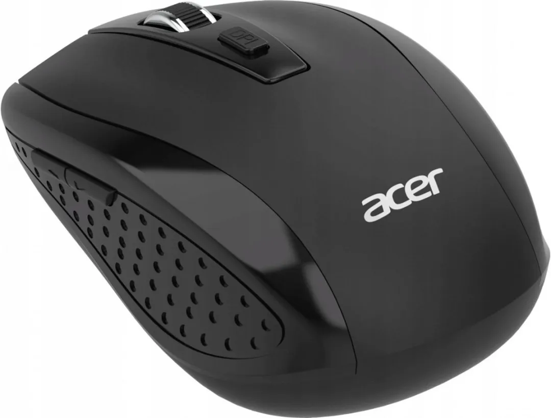 Acer MX202 Draadloze Ambidextrous Muis - 6 Knoppen - 1000 DPI - Zwart