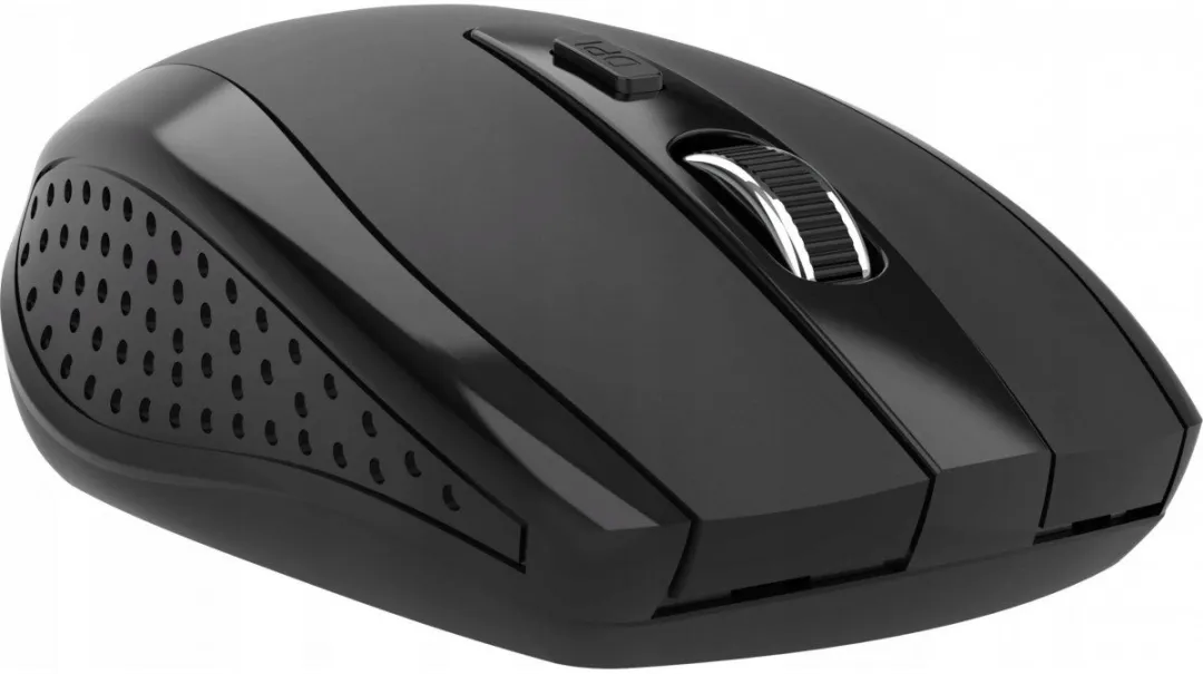 Acer MX202 Draadloze Ambidextrous Muis - 6 Knoppen - 1000 DPI - Zwart