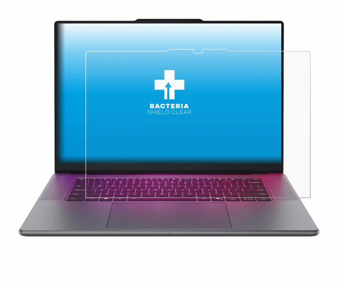 upscreen Screenprotector Lenovo Yoga Pro 9i Gen 11 Aura Edition 16" - Transparant - afbeelding 5 van 6