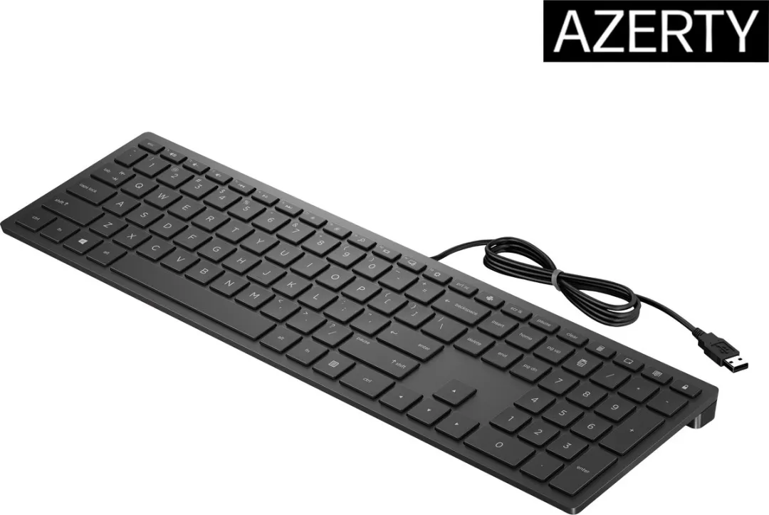 HP Pavilion 300 Bedraad Toetsenbord Zwart