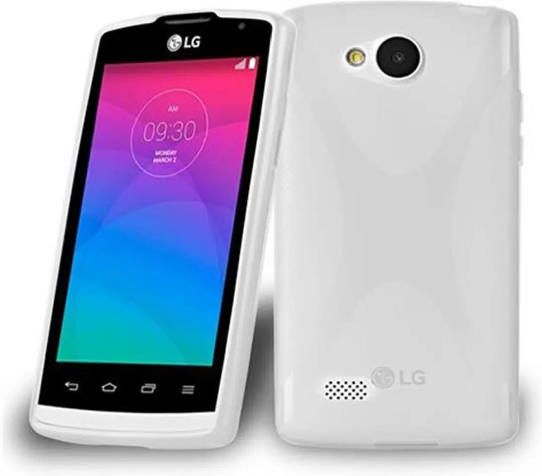Cadorabo Hoesje geschikt voor LG JOY in SEMI-TRANSPARANT