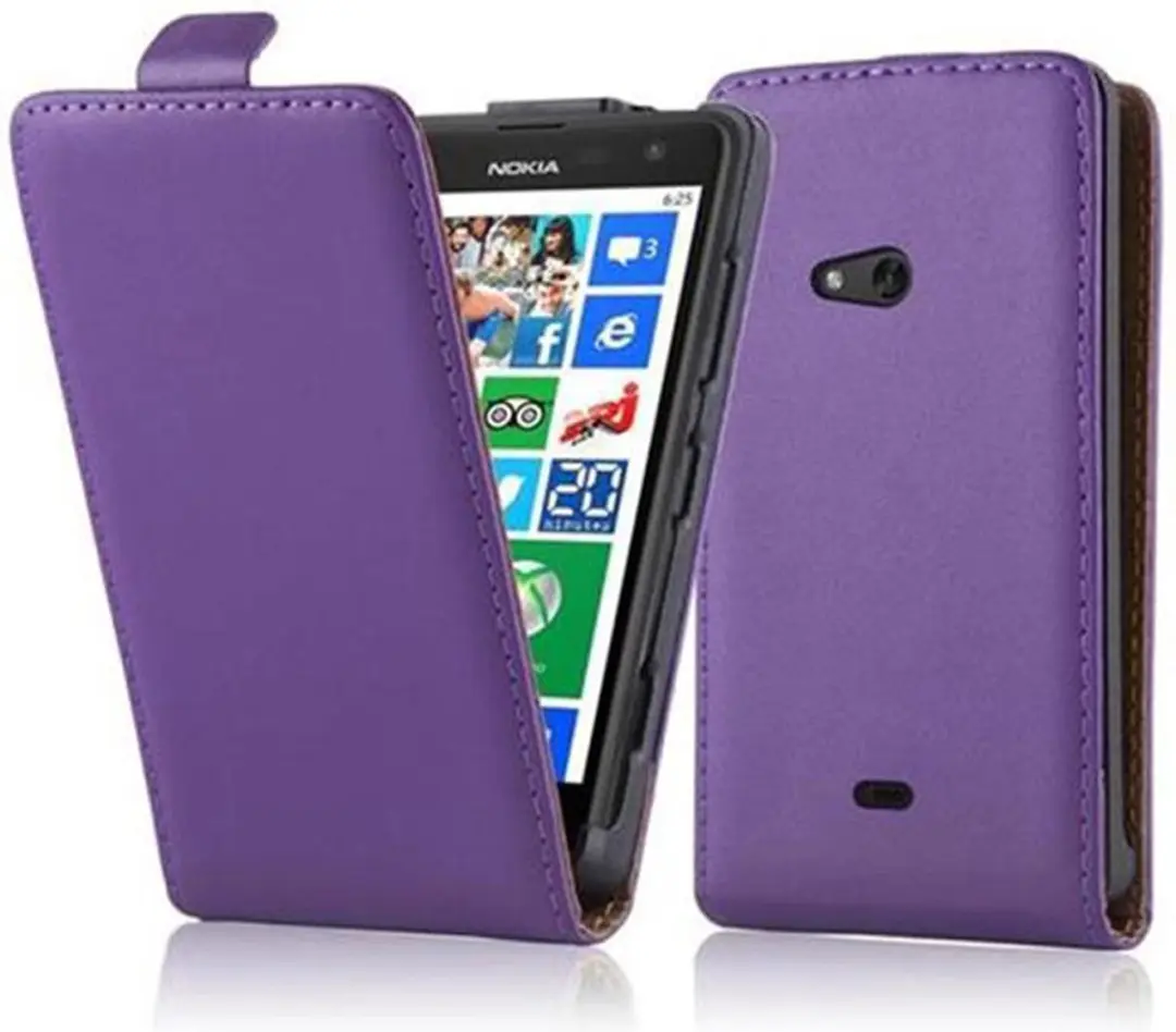 Cadorabo Hoesje geschikt voor Nokia Lumia 625 in LILA VIOLET