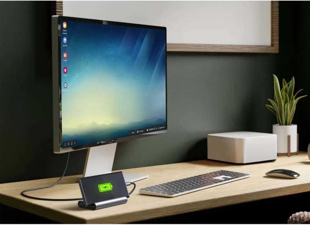 Hama Connect2Mobile USB-C Dockingstation 00200143 - Grijs