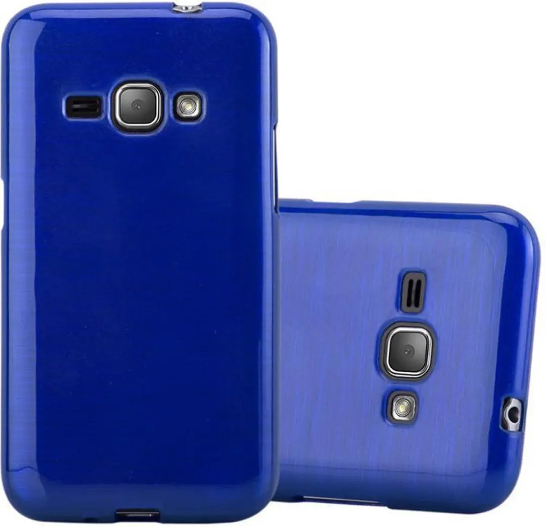 Cadorabo Hoesje geschikt voor Samsung Galaxy J1 2016 in BLAUW