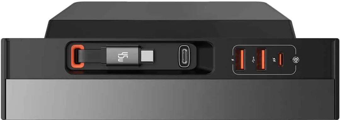 Baseus T-Space USB HUB B00051300111-00 - 5 Poorten - 45W USB-C - Zwart