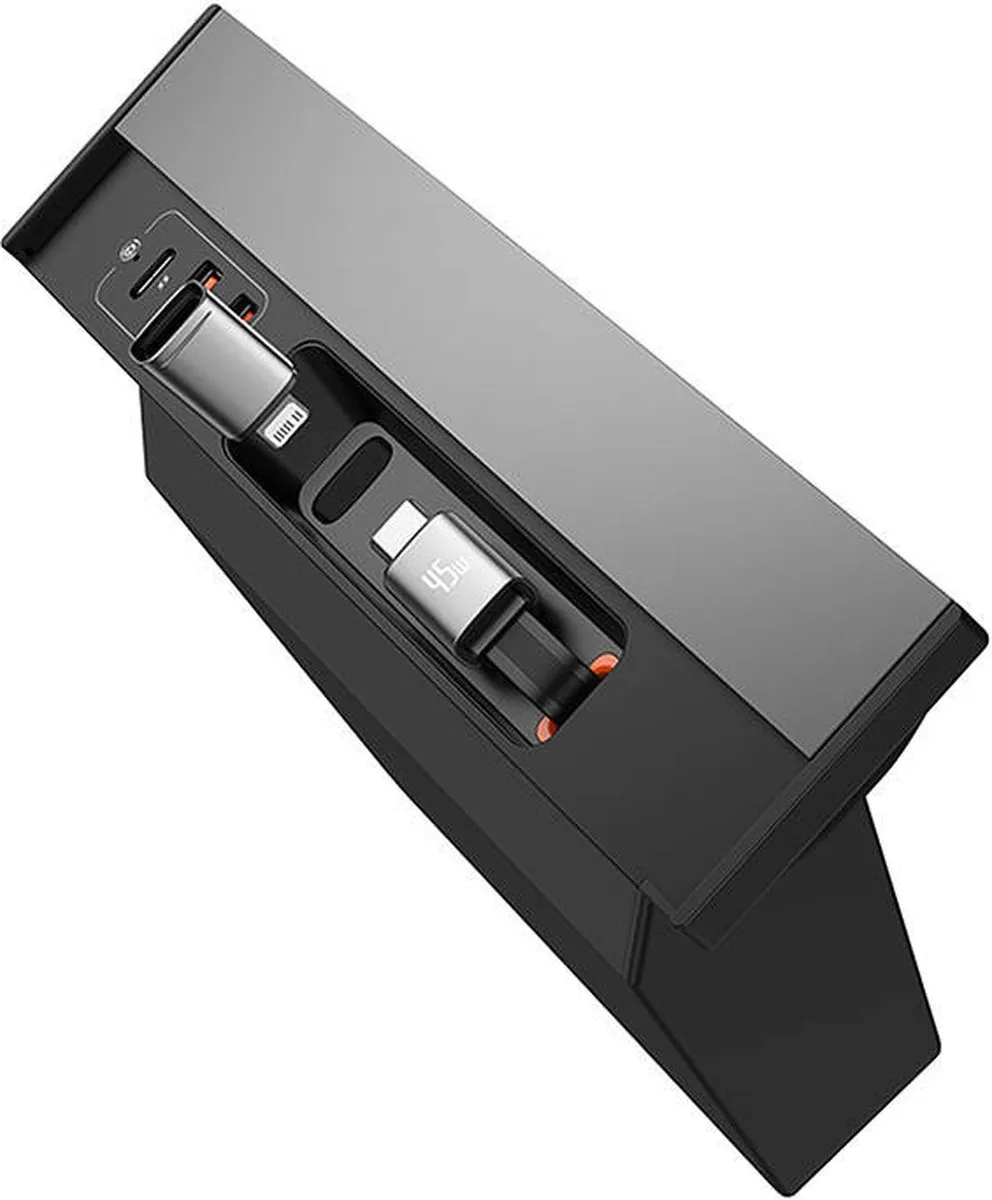 Baseus T-Space USB HUB B00051300111-00 - 5 Poorten - 45W USB-C - Zwart
