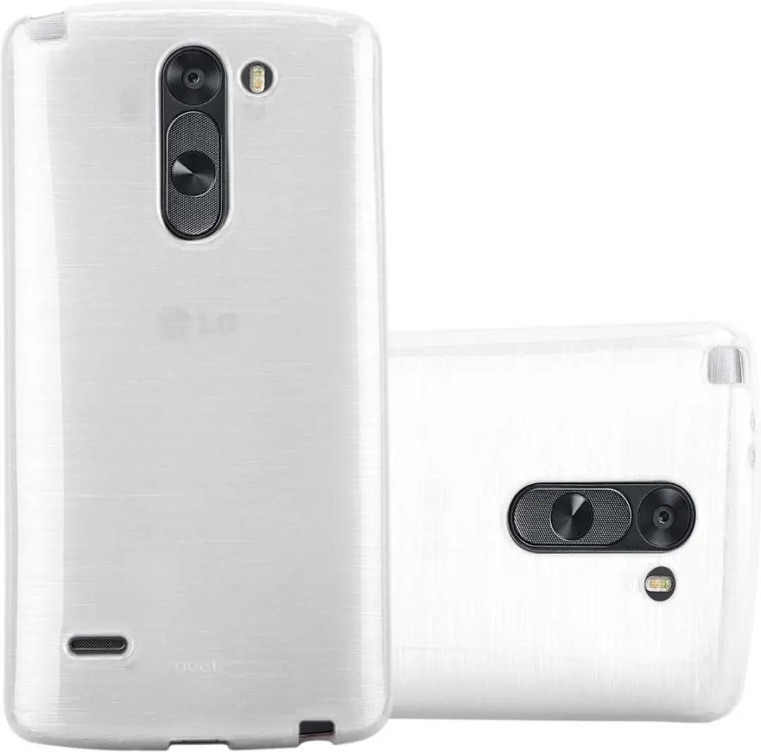 Cadorabo Hoesje geschikt voor LG G3 STYLUS in ZILVER
