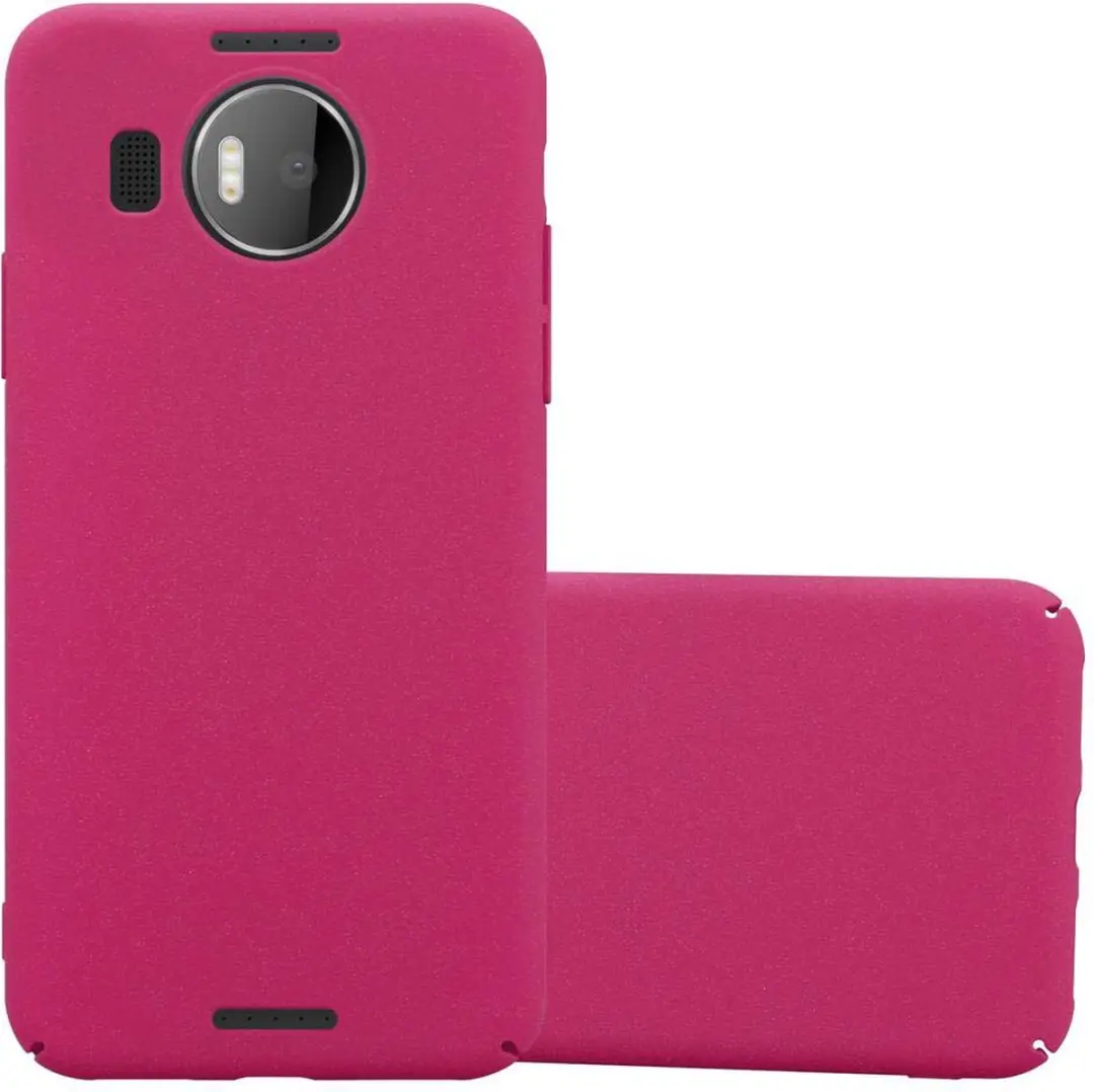 Cadorabo Hoesje geschikt voor Nokia Lumia 950 XL in FROSTY ROZE