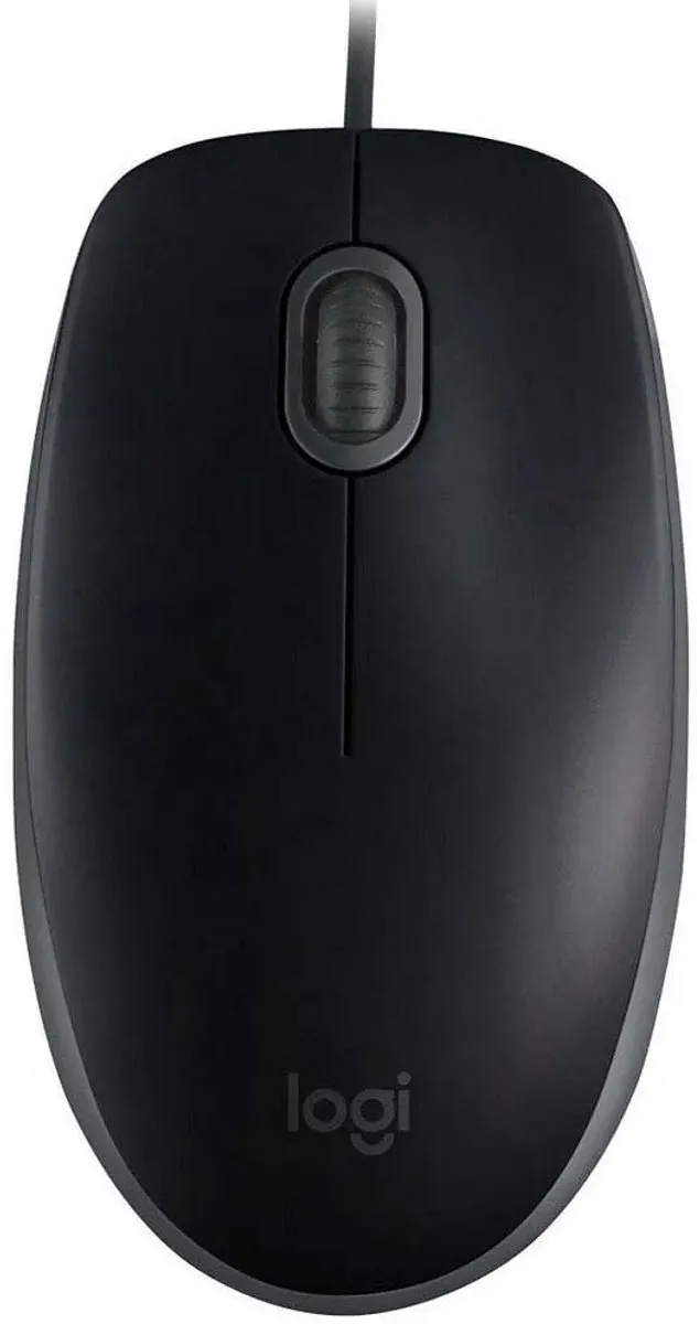 Logitech B110 Bedrade Muis - Zwart