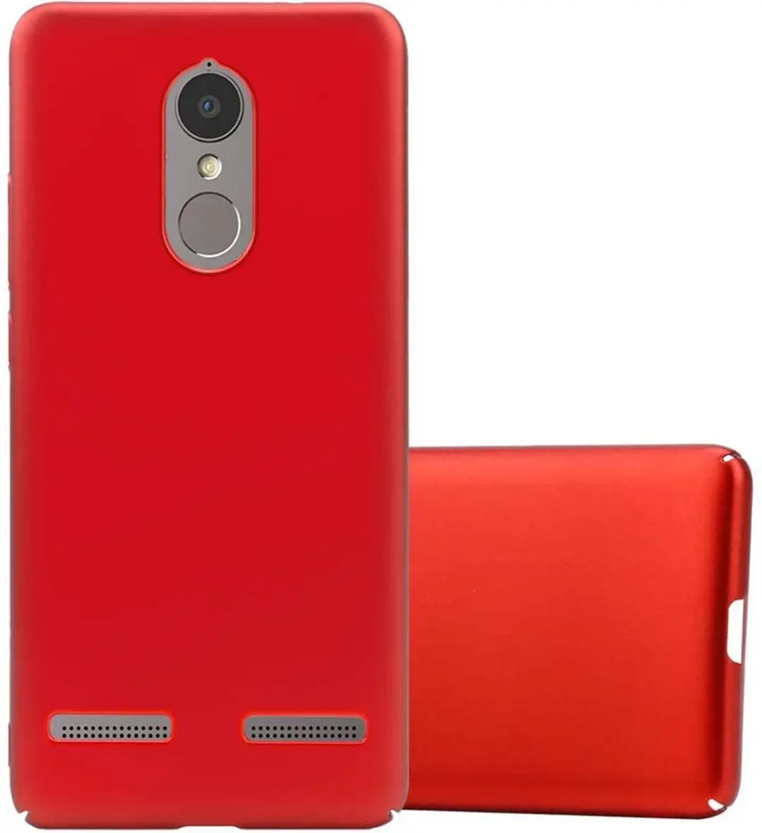 Cadorabo Hoesje geschikt voor Lenovo K6 / K6 POWER in METAAL ROOD