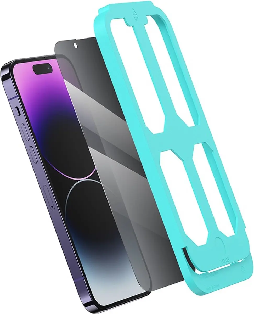 USAMS Privacy Screenprotector iPhone 14 Pro