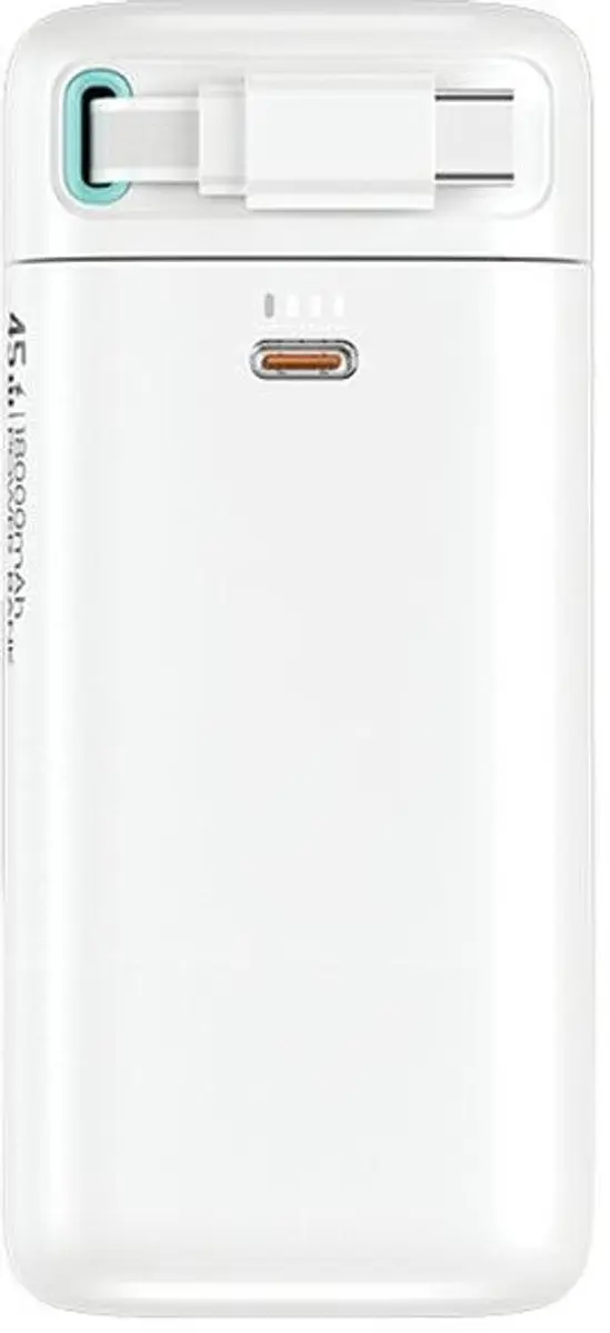 USAMS XMF Powerbank 18000 mAh - PD45W - Wit - afbeelding 3 van 6