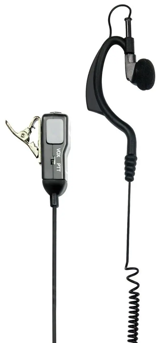Midland MA-21D Earphone Flex Earhook C709 voor portofoon 2Pins Midland