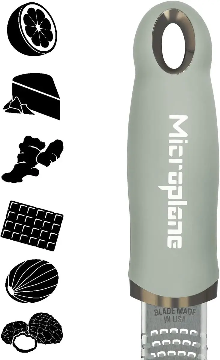 Microplane Premium Classic Rasp Fijn - Sage Green - afbeelding 2 van 6