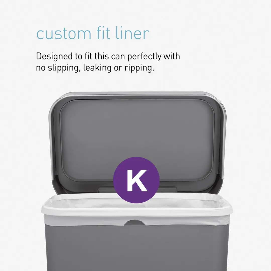 Simplehuman Code K Afvalzakken - 45 liter - 20 stuks - Wit - afbeelding 4 van 6