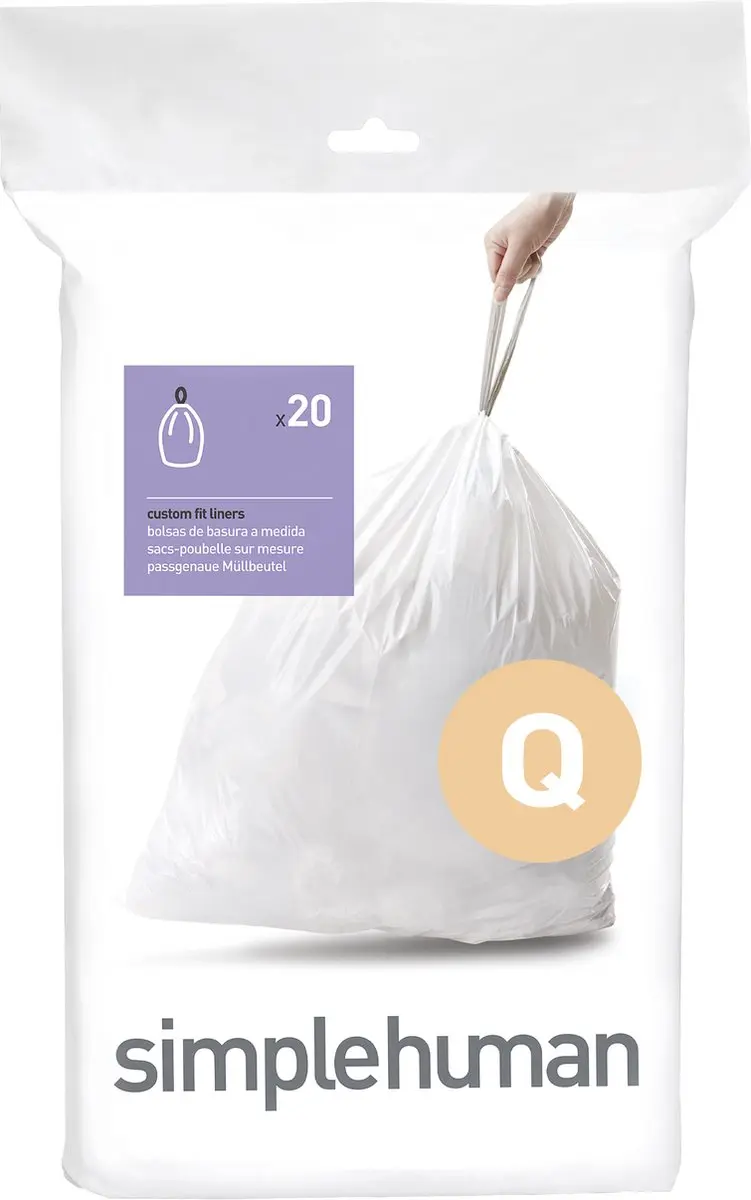 Simplehuman Code Q Afvalzakken