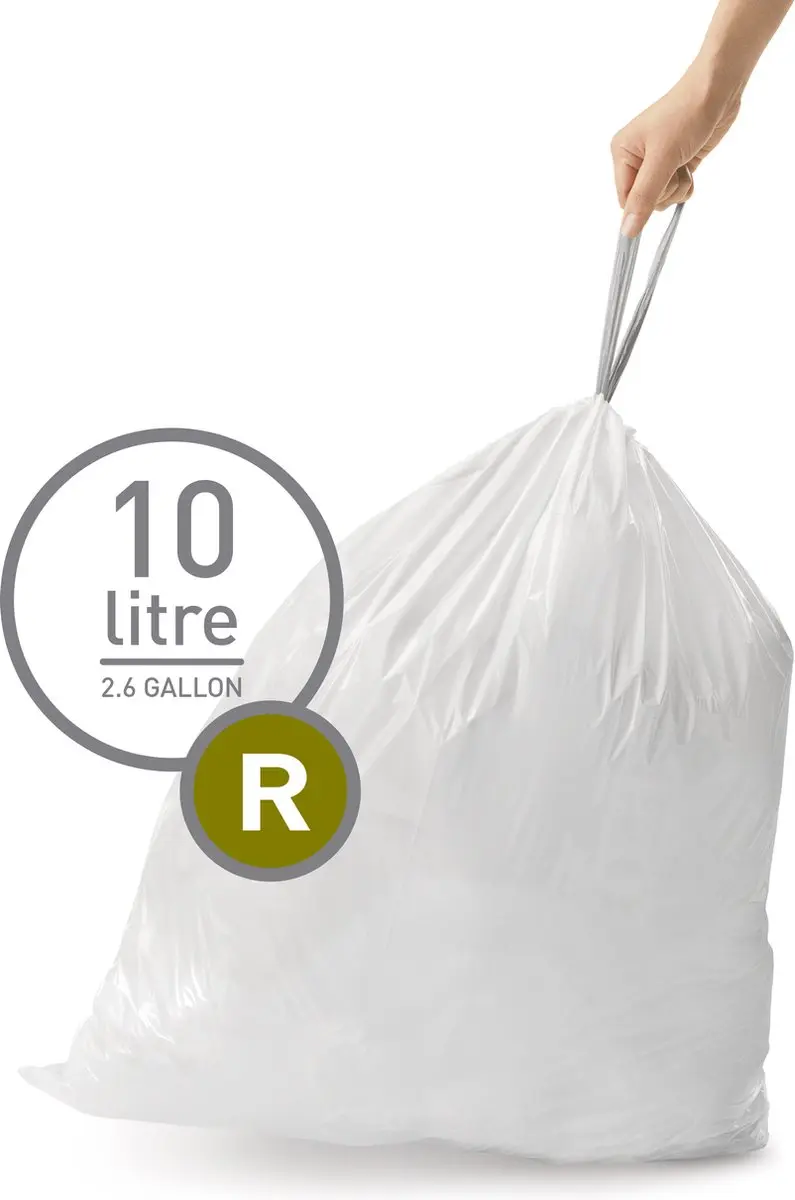 Simplehuman Code R CW0201 Afvalzakken - 10 liter - 20 stuks - afbeelding 3 van 6
