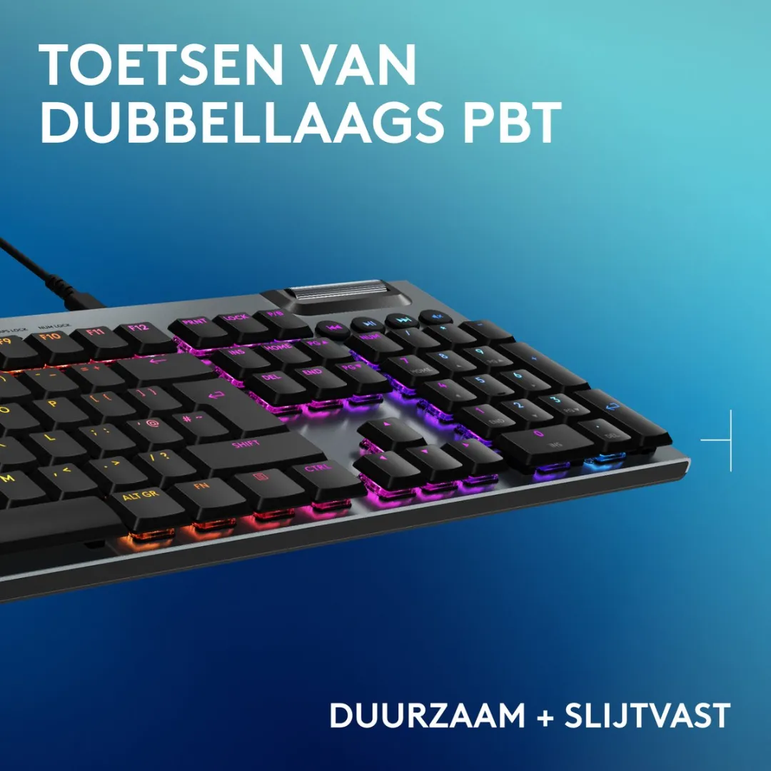 Logitech G G915 Bedraad Gaming Toetsenbord Tactile - Zwart