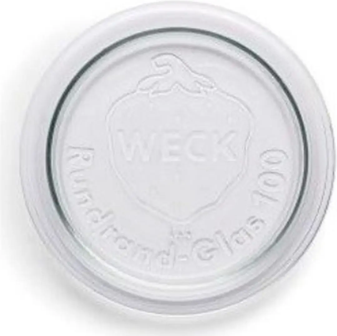 Weck RR100 glazen deksel - 10cm - afbeelding 2 van 2