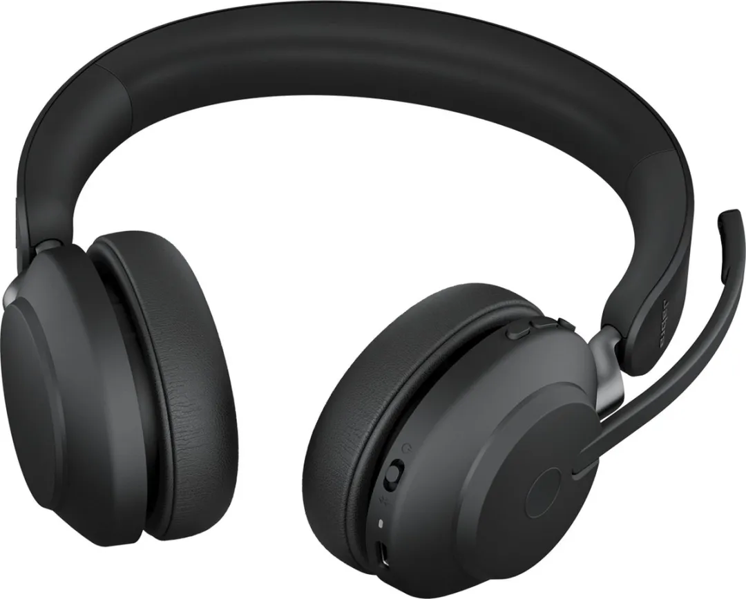 Jabra Evolve2 65 UC Bluetooth Headset - Zwart