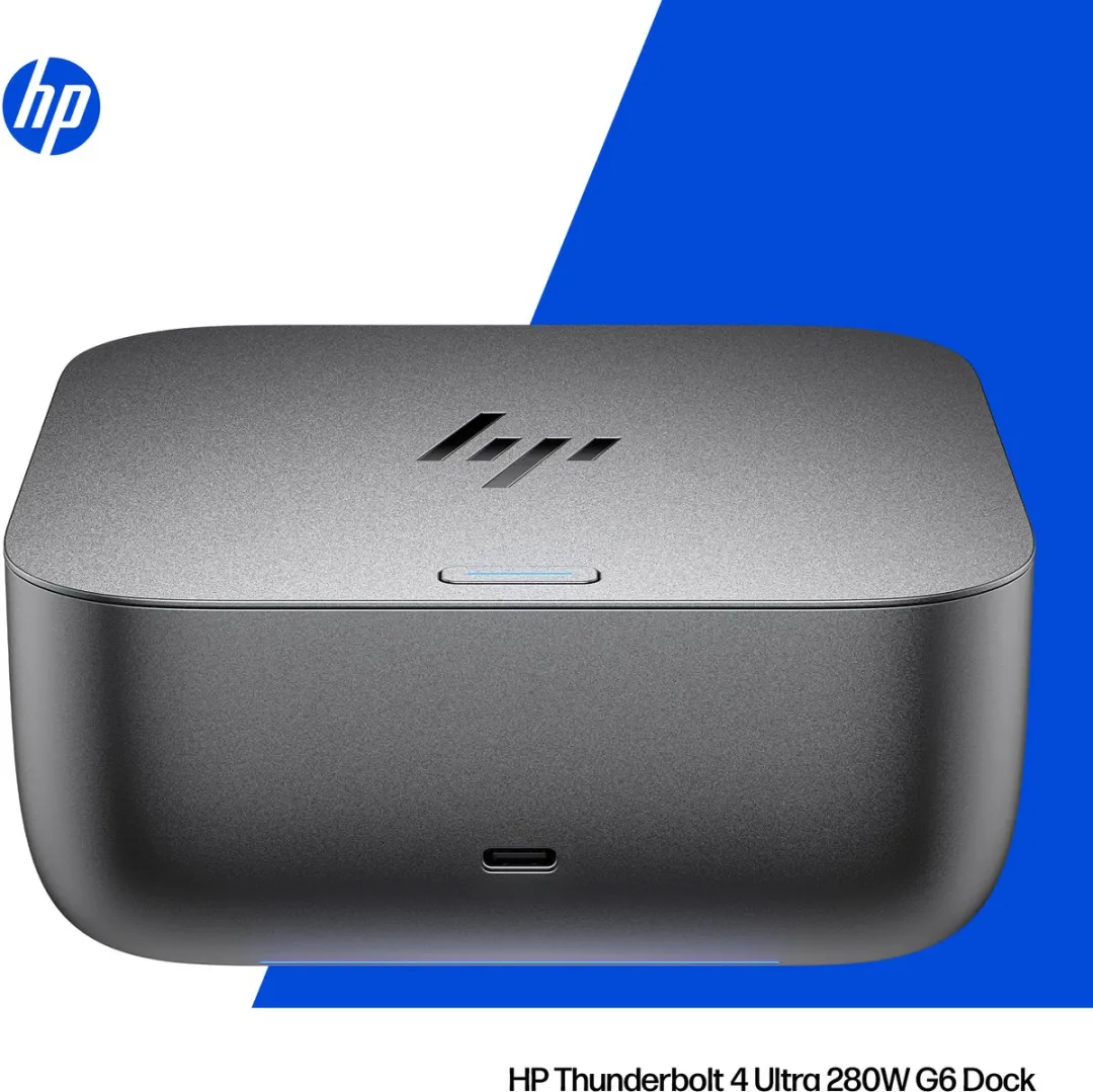 HP Thunderbolt 4 Ultra 280W G6 Dock - Grijs