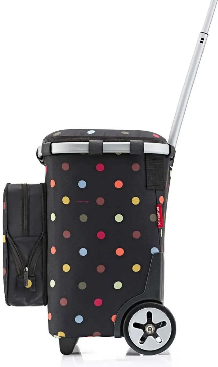 Reisenthel Carrycruiser Plus Boodschappentrolley Dots Zwart - afbeelding 4 van 6