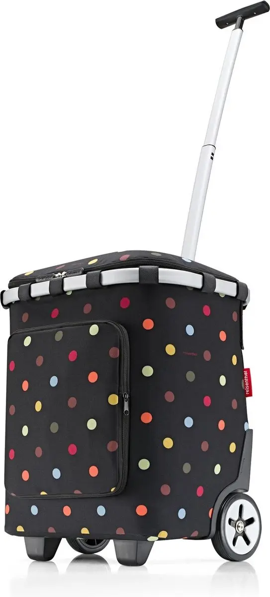 Reisenthel Carrycruiser Plus Boodschappentrolley Dots Zwart