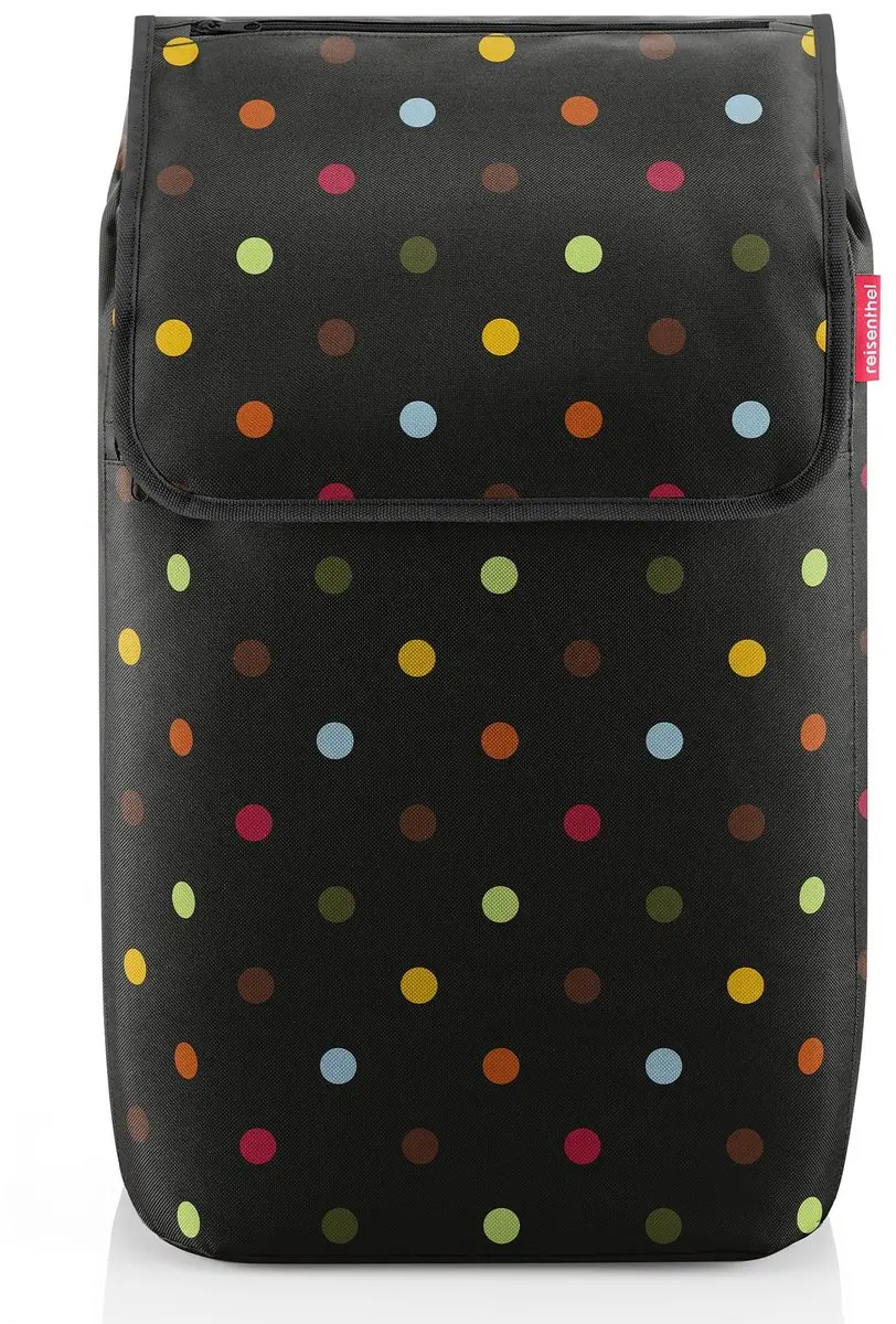 Reisenthel Shopping Trolley Boodschappentrolley 45L - Dots Zwart - afbeelding 3 van 6