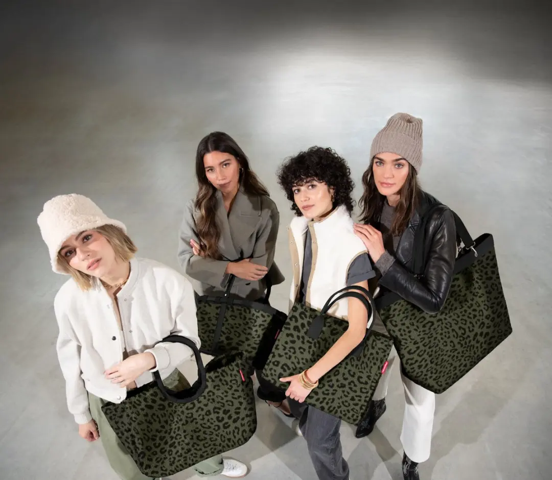 Reisenthel Carrybag Boodschappenmand 22L - Teddy Leo Olive - afbeelding 4 van 6