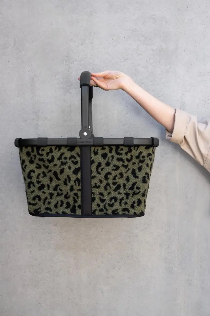 Reisenthel Carrybag Boodschappenmand 22L - Teddy Leo Olive - afbeelding 6 van 6