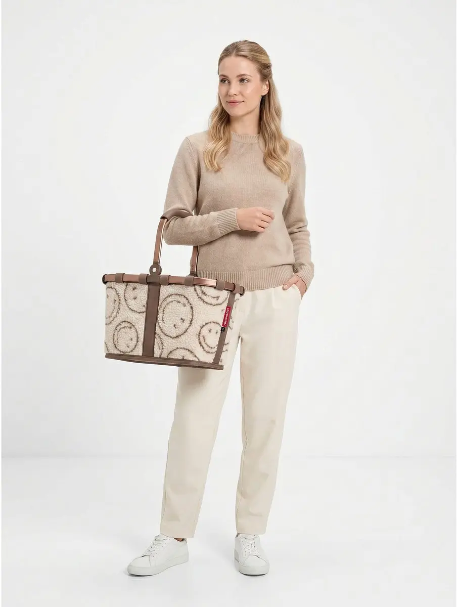 Reisenthel Carrybag XS Boodschappenmand - 5L - Smiley Teddy - afbeelding 6 van 6