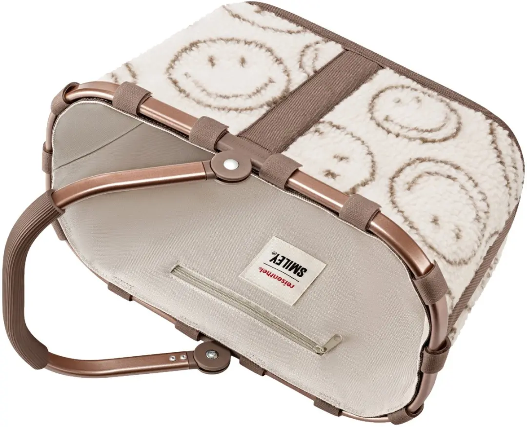 Reisenthel Carrybag XS Boodschappenmand - 5L - Smiley Teddy - afbeelding 5 van 6