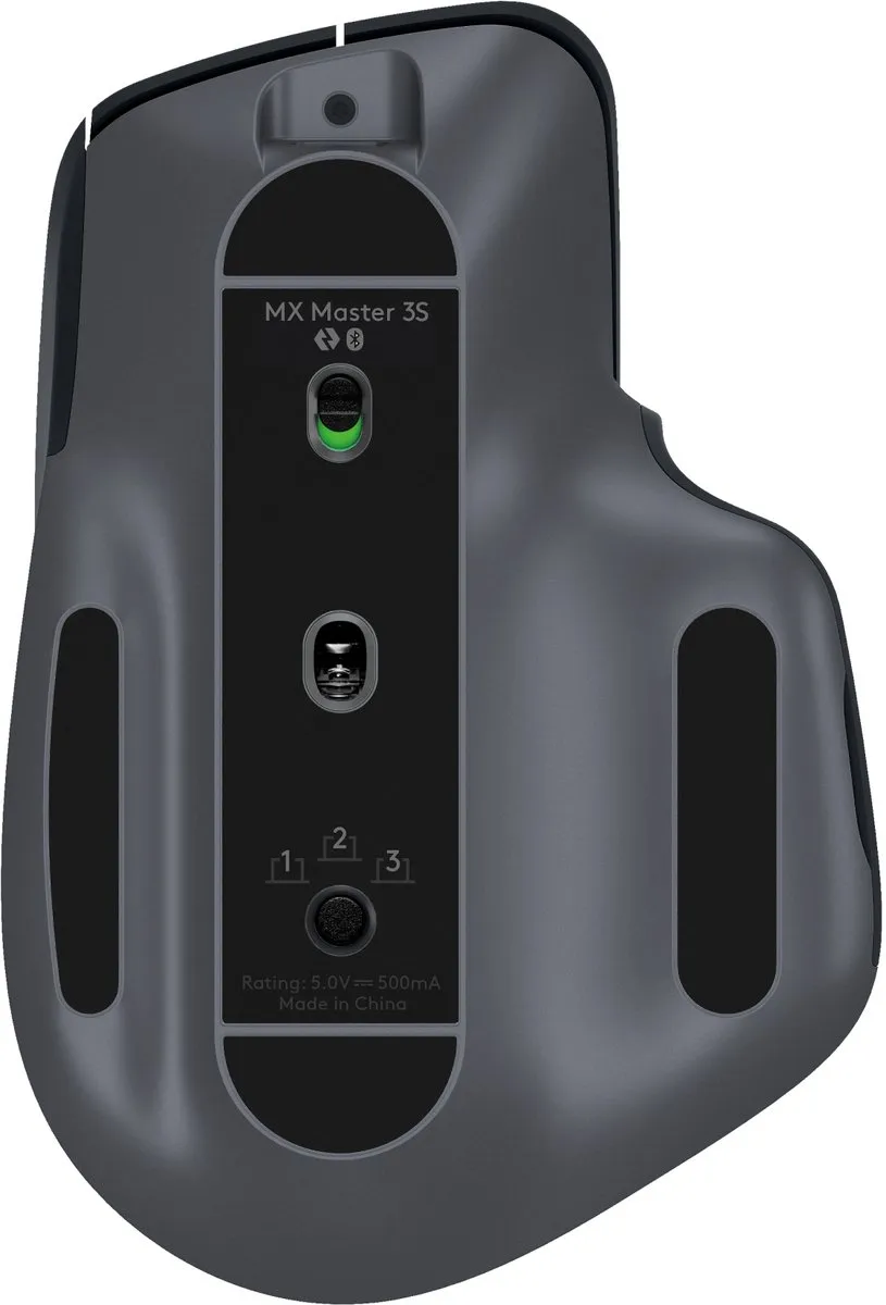 Logitech MX Master 3S 910-006559 Draadloze Muis - Rechtshandig - Grijs