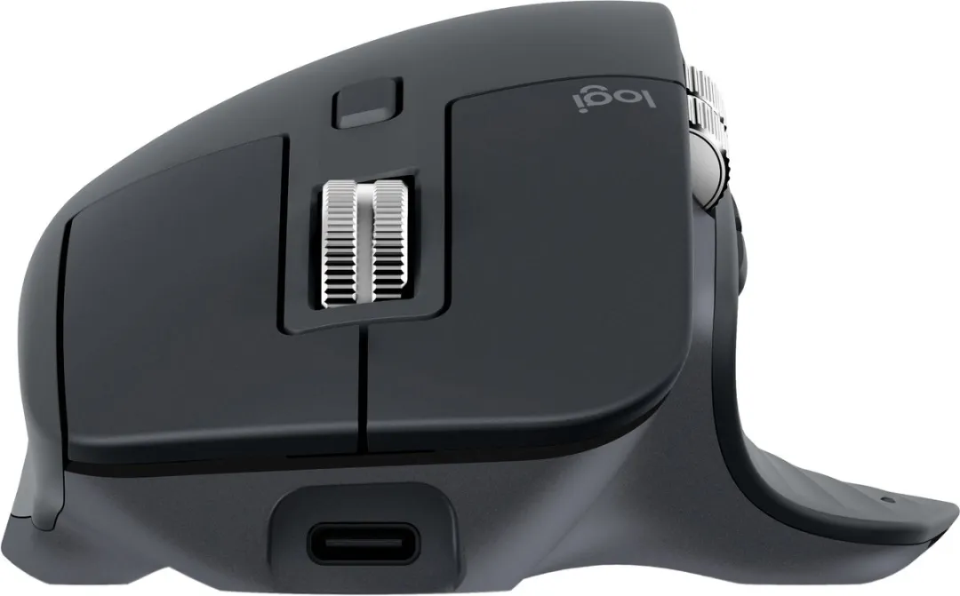 Logitech MX Master 3S 910-006559 Draadloze Muis - Rechtshandig - Grijs - afbeelding 6 van 6