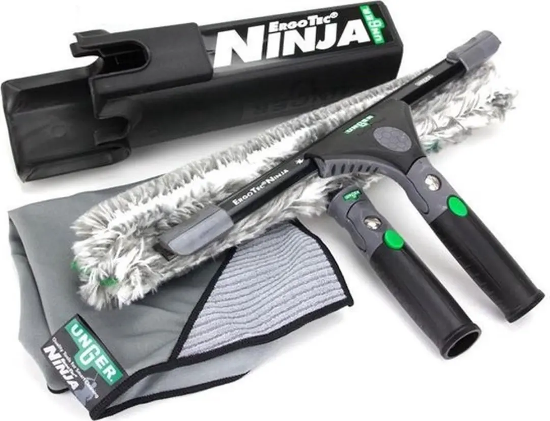 Unger Ninja Raamwisser + Inwasser Set 35 cm