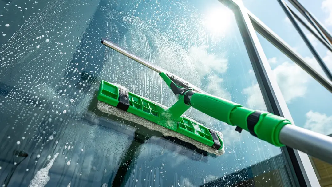 Unger VisaVersa Pro Ruitenwisser 2in1 - 45cm - Groen - afbeelding 3 van 6