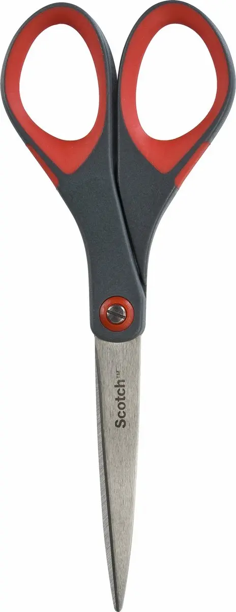 3M Scotch Precision Schaar 18cm - Rood - afbeelding 2 van 4