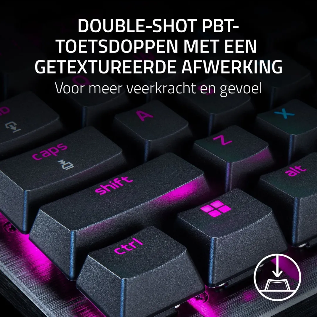 Razer Huntsman V3 Pro TKL Optische Switches Gaming Toetsenbord - Zwart