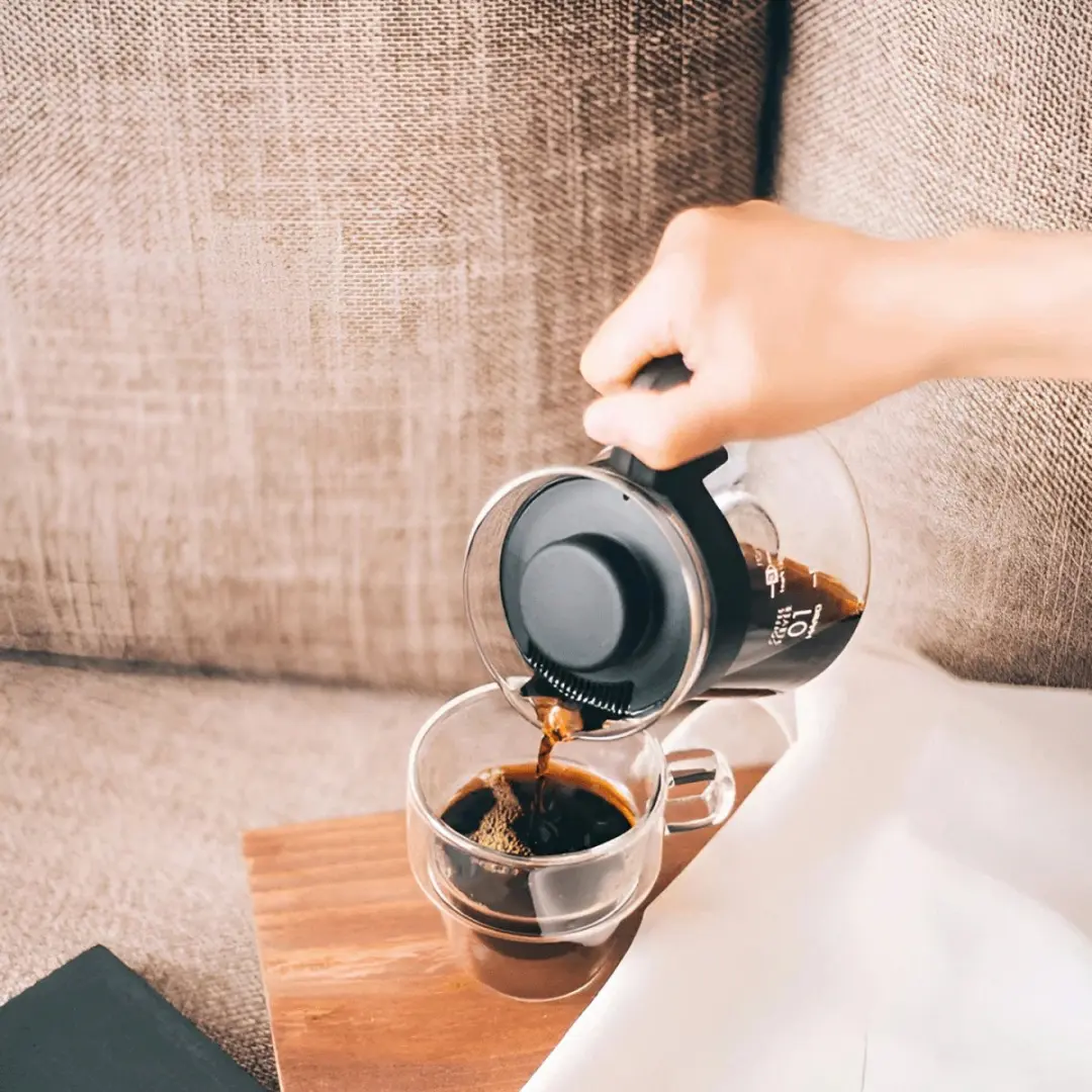 Hario V60 Coffee Server 01 - 450ml - Zwart - afbeelding 2 van 4