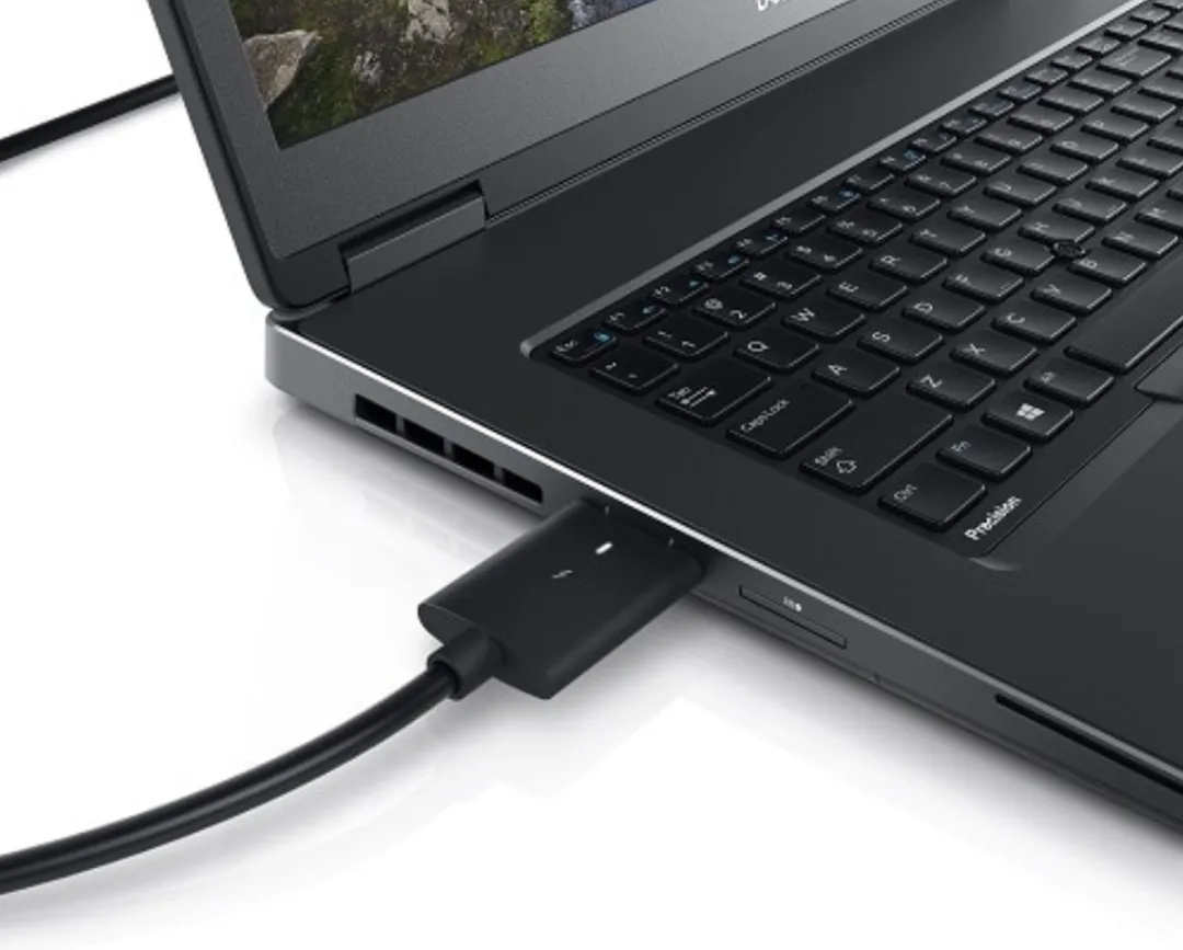 Dell TB18DC USB-C Docking Station 210W - Zwart - afbeelding 2 van 5