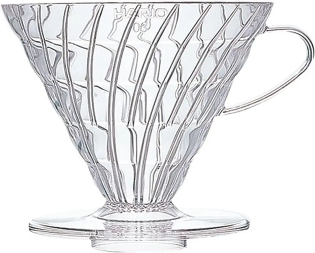 Hario V60-03 Kunststof Dripper (Transparant)