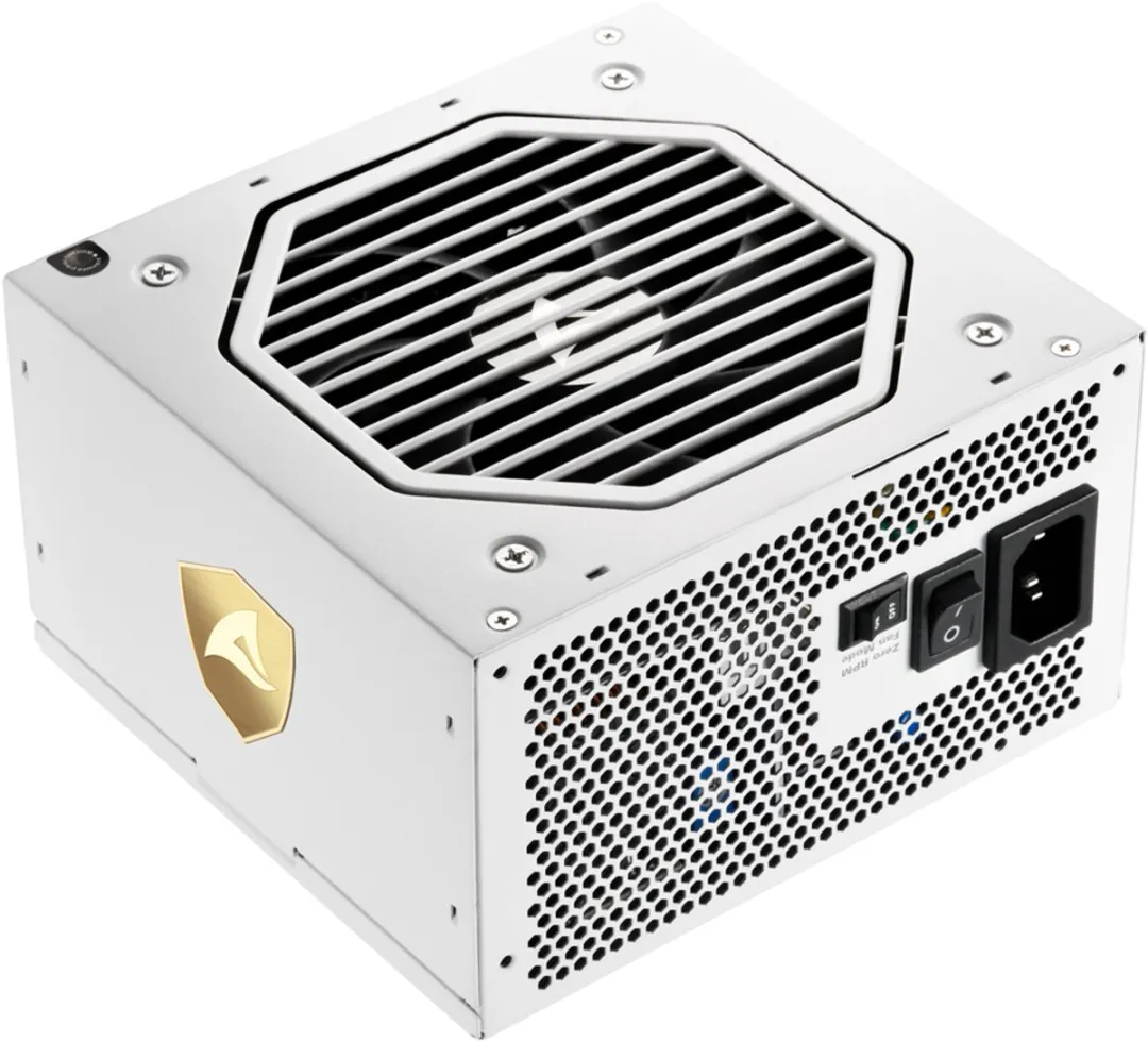 Sharkoon Rebel P2 1000W Voeding - 11x SATA - Wit