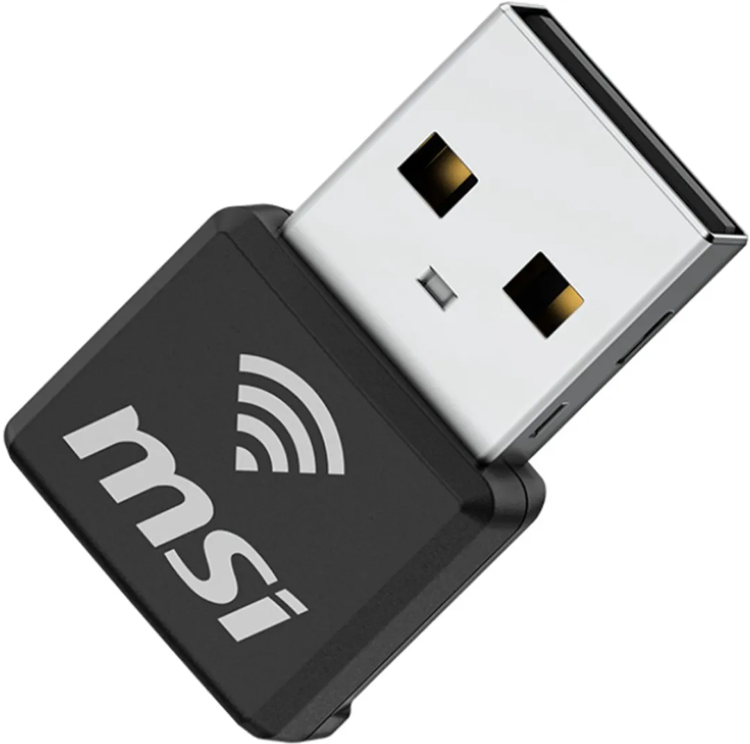 MSI AX1800 Nano WiFi USB Adapter - Zwart